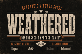 Weathred Font Design Trends and Creative Uses