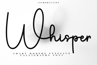 Whisper Font Design Trends and Creative Uses