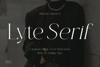 Lyte Serif Font for Elegant Design Projects